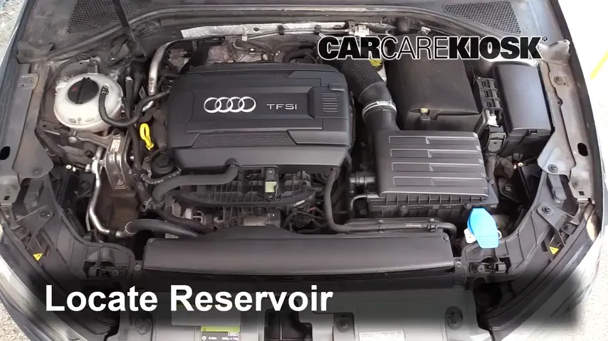 2015 Audi A3 Quattro Premium 2.0L 4 Cyl. Turbo Convertible Liquide essuie-glace Ajouter du liquide